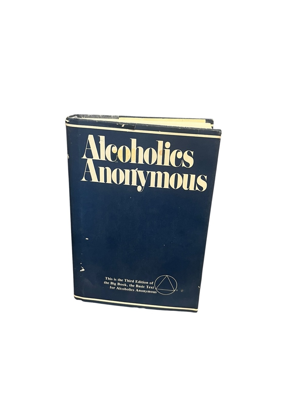 Alcoholics Anonymous 1976 3rd Edition HC Big Book Basic Text AA Recovery